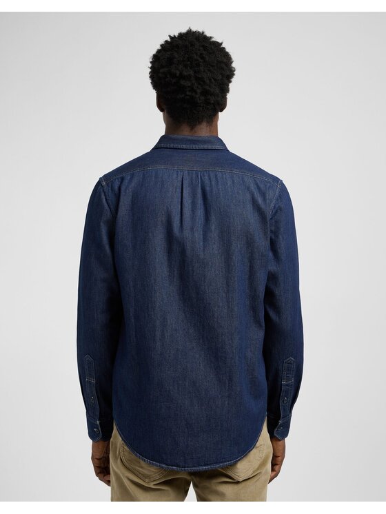 Lee Lee Koszula SURE SHIRT Niebieski Regular Fit