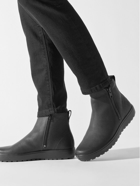 ECCO ECCO Kotníková obuv s elastickým prvkem Soft 7 Tred 45031401001 Černá
