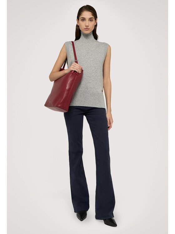 Trussardi Trussardi Pantaloni di tessuto P7029000293N034 Celeste Flare Fit