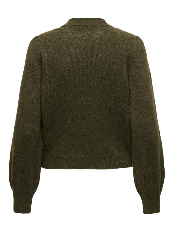 JDY JDY Džemper 15216638 Zelena Regular Fit