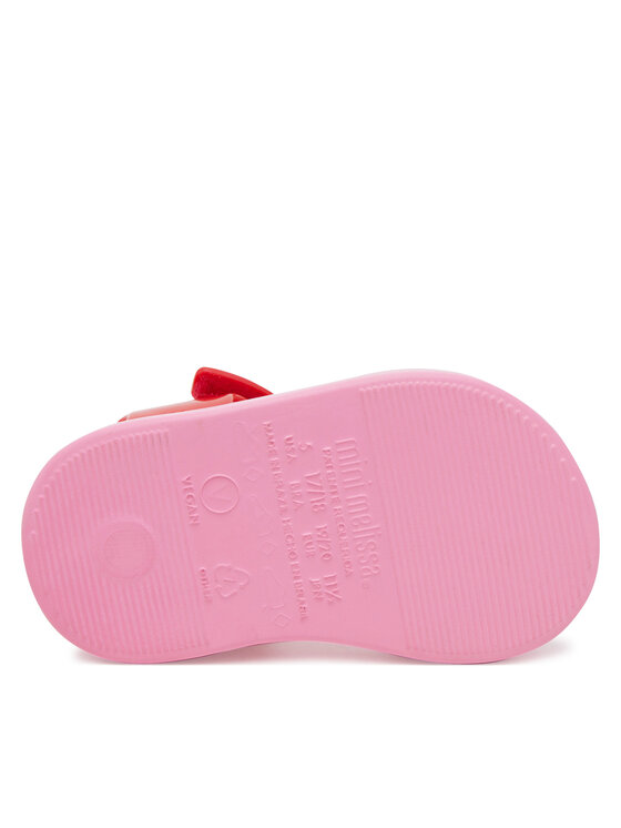 Melissa Melissa Sandały Mini Melissa Jump Print Bb 33663 Czerwony