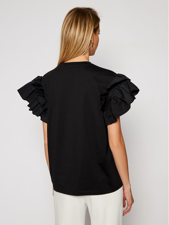 Victoria Victoria Beckham Victoria Victoria Beckham T-shirt Single 2121JTS002406A Nero Regular Fit