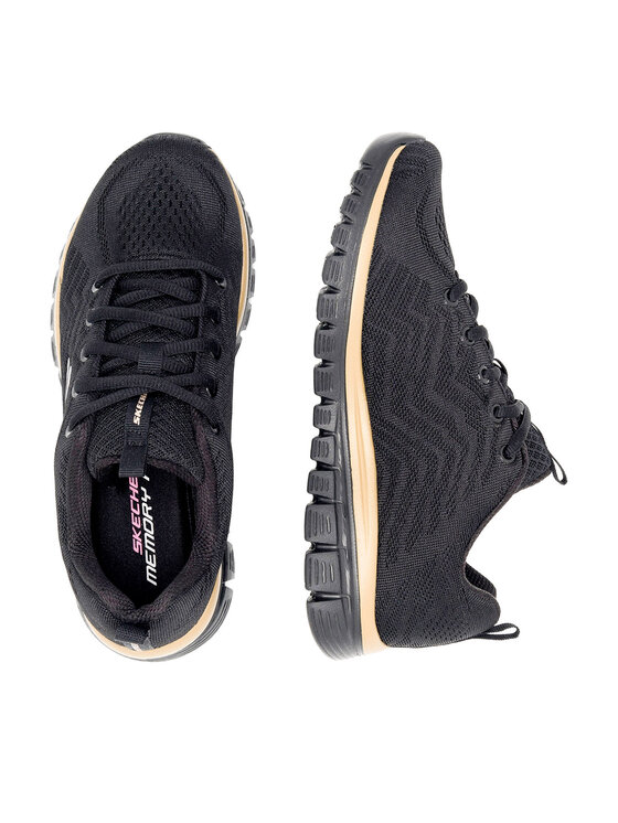 Skechers Skechers Laisvalaikio batai GRACEFUL - GET CONNECTED 12615 BKRG Juoda