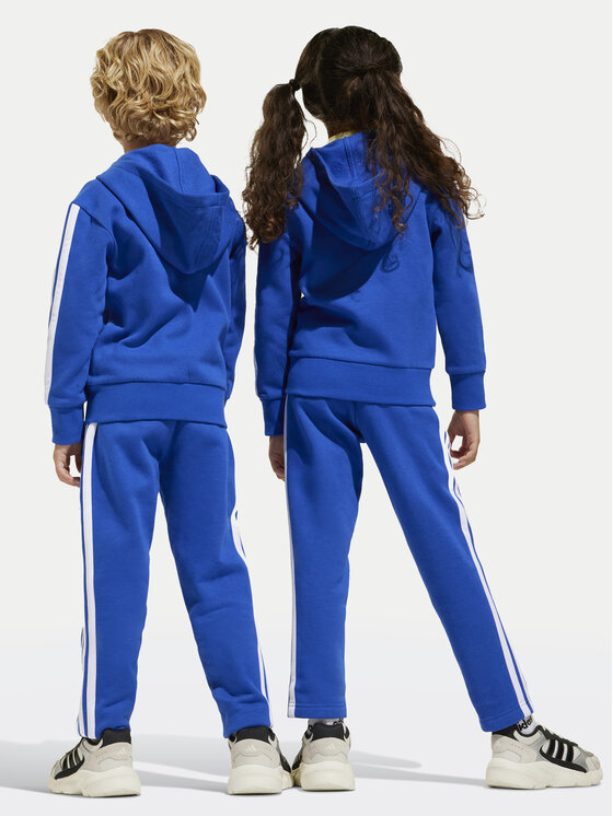 adidas adidas Спортивний костюм Seasonal Essentials Tiberio 3-Stripes JC7488 Голубий Regular Fit