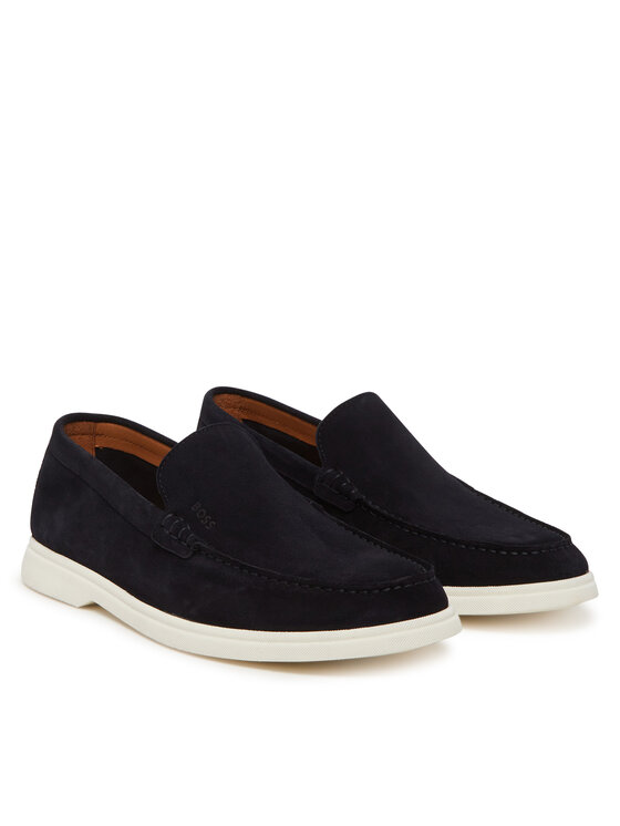 BOSS BOSS Mocassini Sienne 50543083 Blu scuro