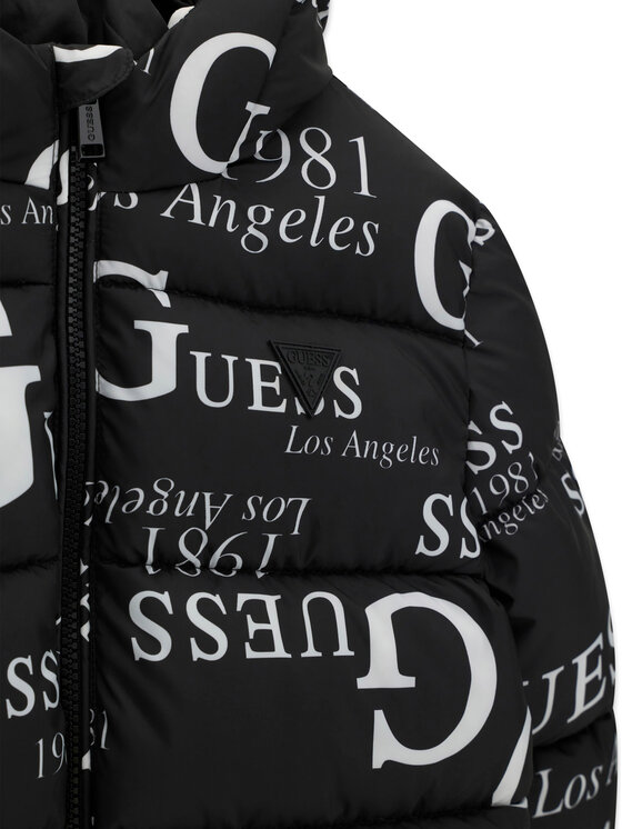 Guess Guess Kurtka zimowa H6BL05 W4160 Czarny Oversize