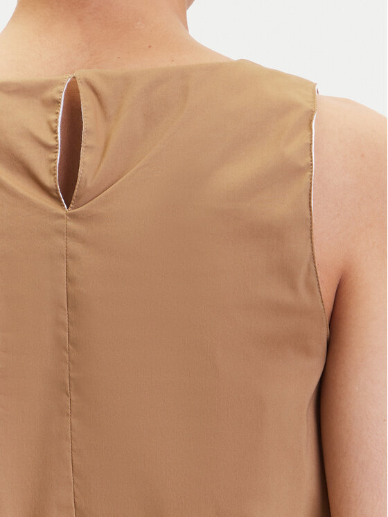 Marella Marella Top Chiatta 2515161132 Brązowy Regular Fit