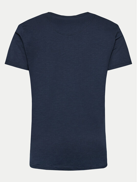 INDICODE INDICODE T-Shirt Lunnin 41-040 Dunkelblau Regular Fit