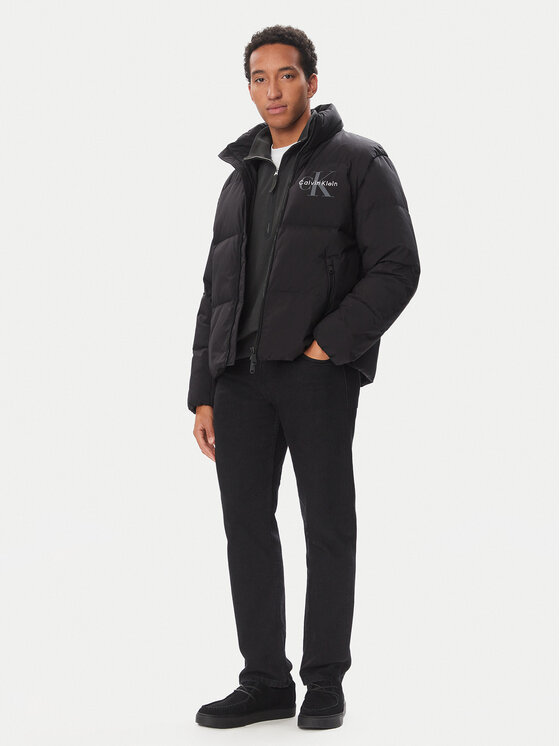 Calvin Klein Jeans Calvin Klein Jeans Geacă de iarnă LV04RH538G Negru Regular Fit