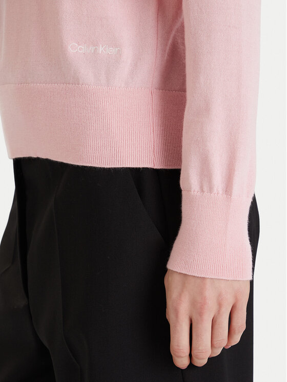 Calvin Klein Calvin Klein Golf LV044D371G Różowy Regular Fit
