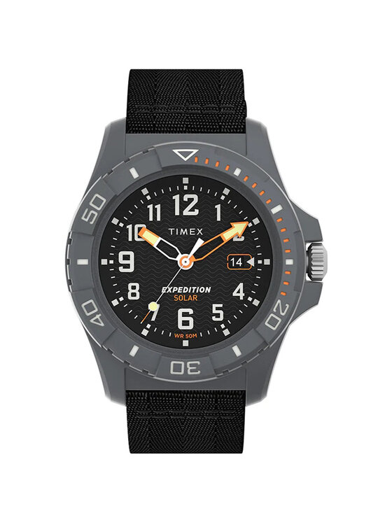 Timex Timex Zegarek TW2V40500 Czarny