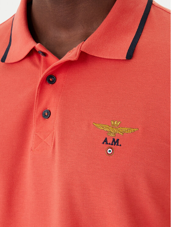 Aeronautica Militare Aeronautica Militare Поло 261PO1308UP00082 Оранжевий Regular Fit