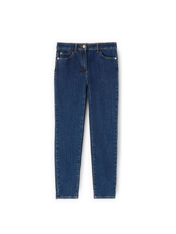 Motivi Motivi Jeansy P428Q404034N024 Niebieski Skin Fit
