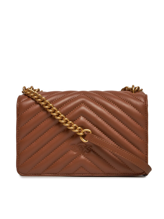 PINKO Pinko Käekott Love One Mini Dc PE 24 PLTT 100074 A0GK Pruun