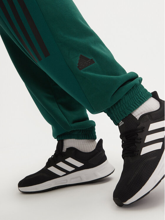 adidas adidas Donji dio trenerke Future Icons 3-Stripes Polar IW6089 Zelena Regular Fit