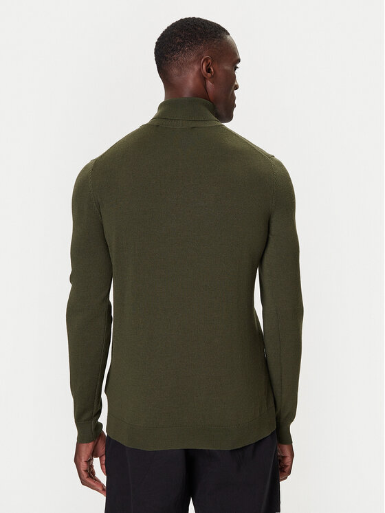 KARL LAGERFELD KARL LAGERFELD Dolcevita 655058 554399 Verde Regular Fit