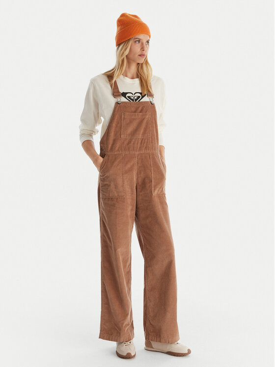 Roxy Roxy Salopetă Trailblazer Overall ERJWO03022 Maro Regular Fit