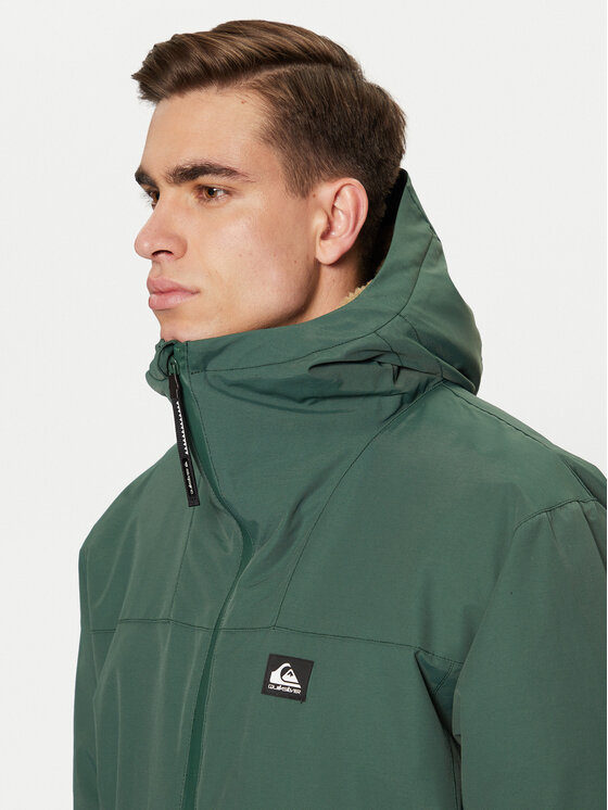 Quiksilver Quiksilver Hanorac Overcast 3K EQYJK04087 Verde Regular Fit
