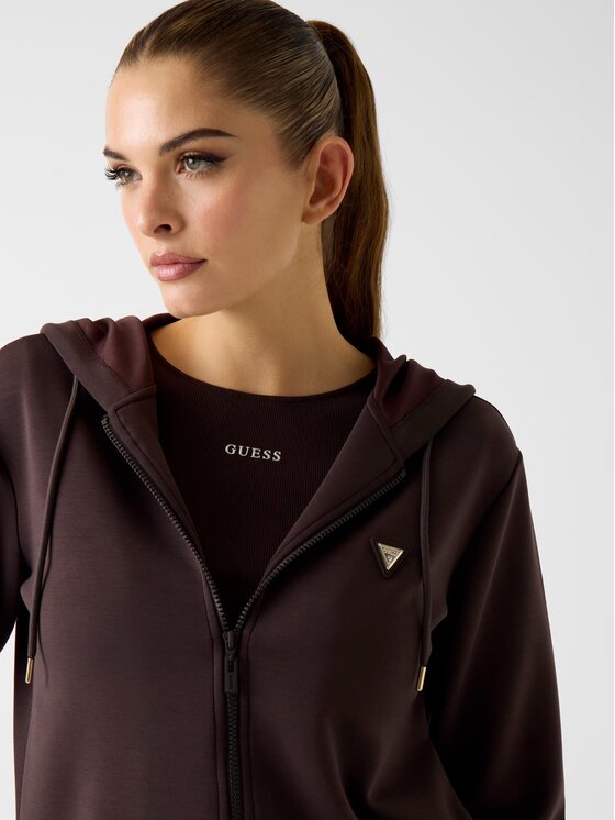 Guess Guess Džemperis V4YQ06 KCAY2 Ruda Regular Fit