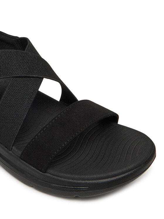 Skechers Skechers Sandaalid Go Walk Arch Fit Sandal-Treasured 140257/BBK Must