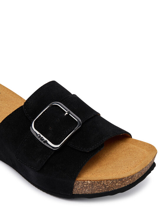 Scholl Scholl Шльопанці Tropica Buckle Med. MF00880 Чорний