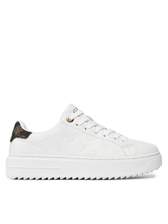 Guess Guess Sneakersy Denesa4 FLPDS4 FAL12 Bílá