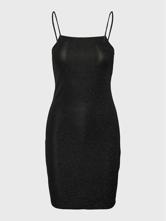 Vero Moda Vero Moda Vsakodnevna obleka Kanna 10277067 Črna Slim Fit