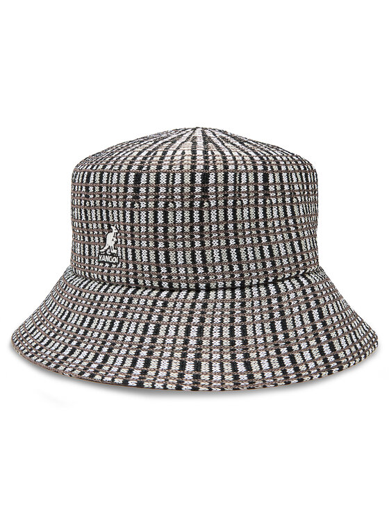 Pălărie Kangol Prep Plaid Bucket K3616 Gri