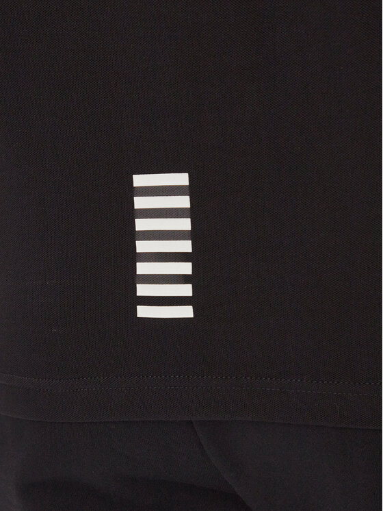 EA7 Emporio Armani EA7 Emporio Armani Polokošile 8NPF17 PJVUZ 1200 Černá Regular Fit