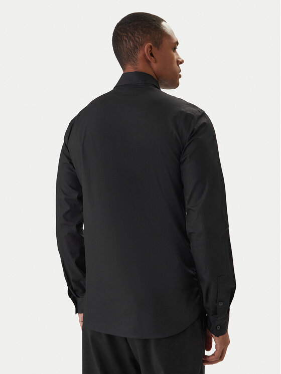 Versace Jeans Couture Versace Jeans Couture Cămașă 80GALCS0 CNY17 Negru Regular Fit