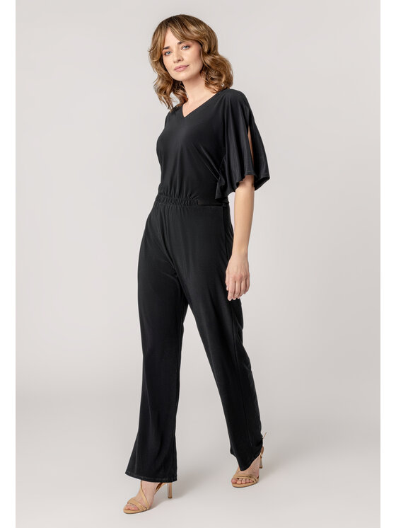 QUIOSQUE QUIOSQUE Overal 3US001 Černá Regular Fit