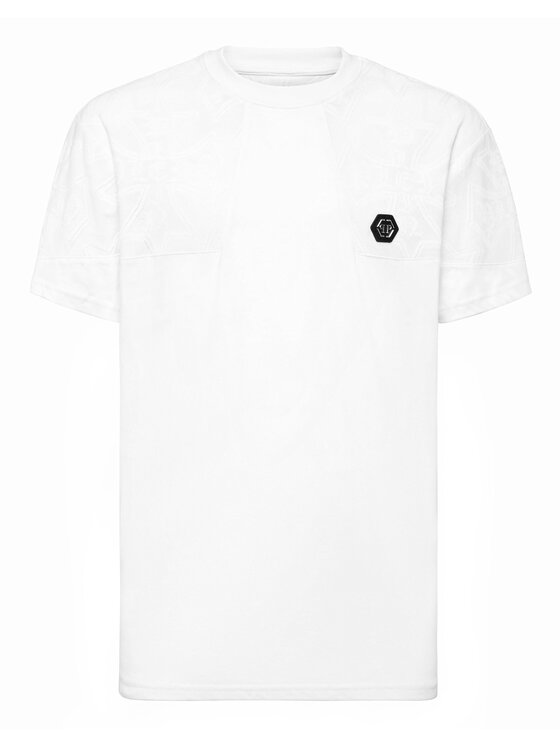 PHILIPP PLEIN PHILIPP PLEIN T-shirt 26195 Bianco Regular Fit