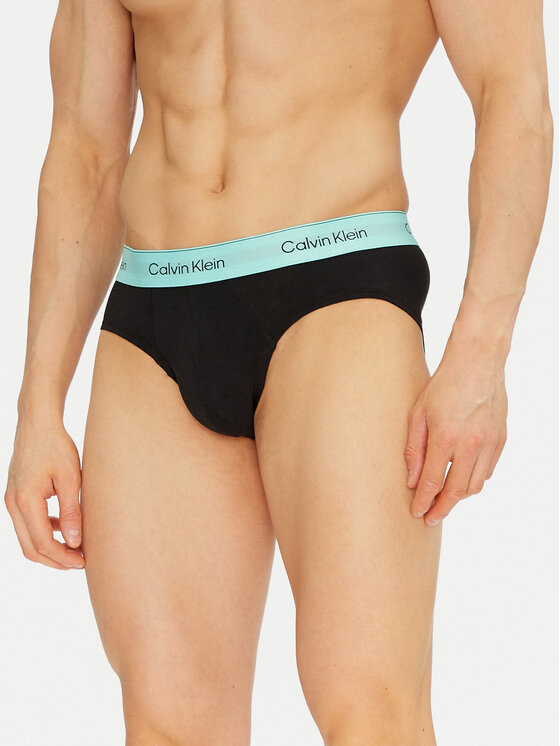 Calvin Klein Underwear Komplet slipów LV00NB4388 Czarny | Modivo.pl