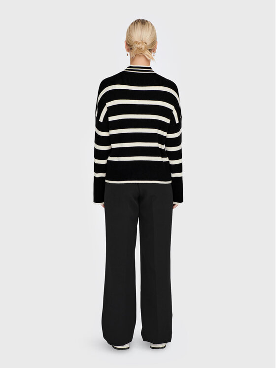 ONLY ONLY Sweter Libi 15259096 Czarny Regular Fit