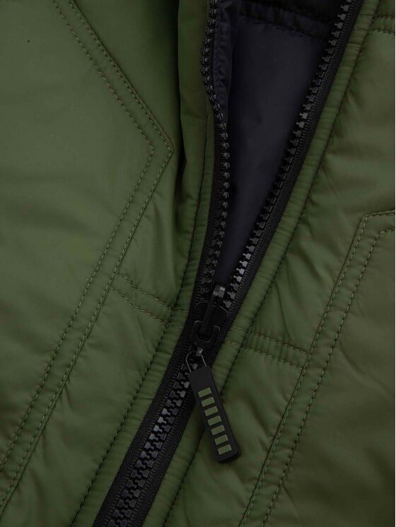 Coccodrillo Coccodrillo Αμάνικο Μπουφάν WC5178502OBK Πράσινο Regular Fit