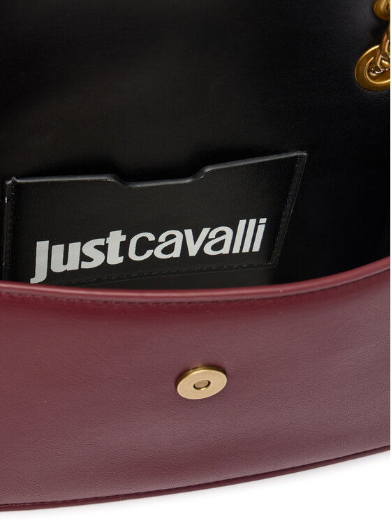 Just Cavalli Just Cavalli Rankinė Iconic Snakes 81RA4BA3 ZSA89 Tamsiai raudona