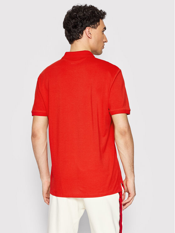 HUGO Hugo Polokošeľa Donos222 50466182 Červená Regular Fit