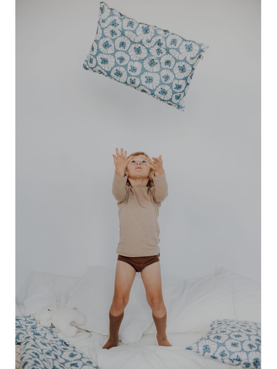 Malomi Malomi Komplet pościeli bedding_set_denim_lions Niebieski