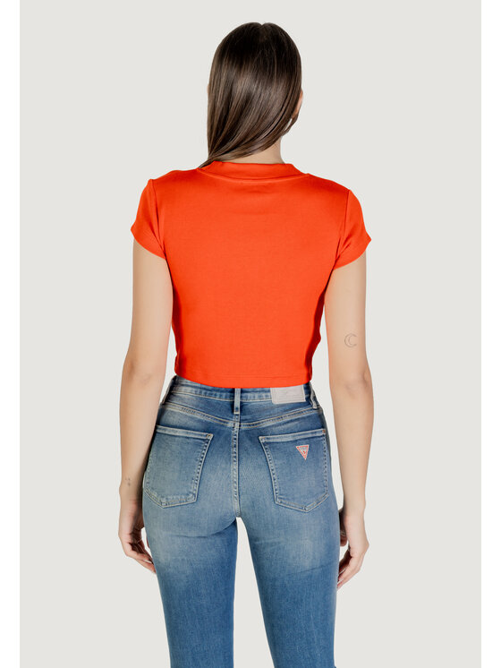 Calvin Klein Jeans Calvin Klein Jeans T-Shirt MONOGRAM BABY TEE Κόκκινο Casual Fit