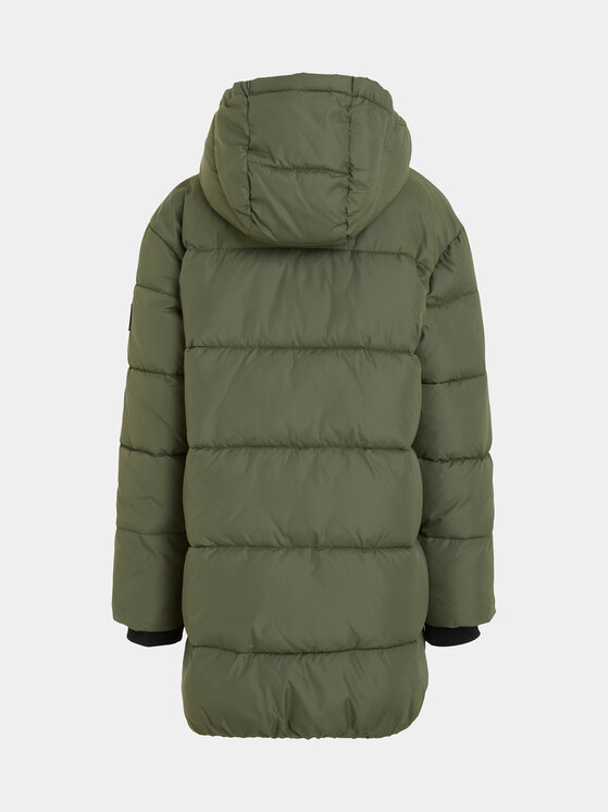 Calvin Klein Jeans Calvin Klein Jeans Giubbotto invernale Essential IB0IB01277 Verde Regular Fit
