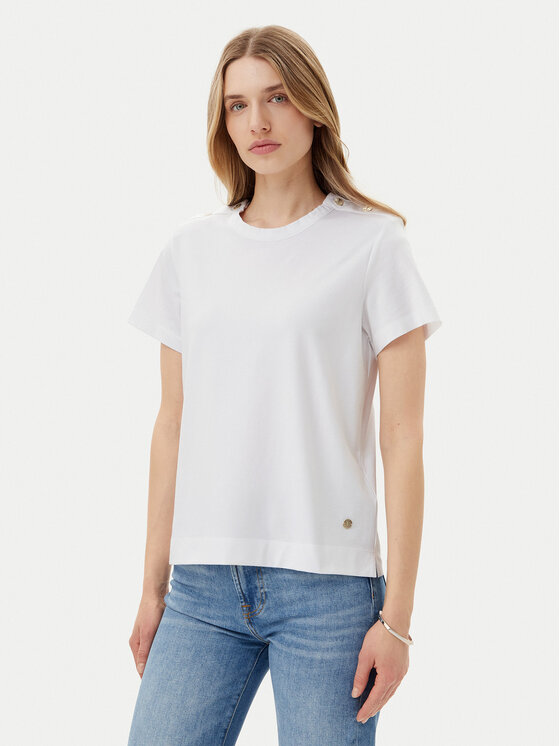JOOP! JOOP! T-Shirt 58 252JE58Tama 30046206 Bílá Regular Fit