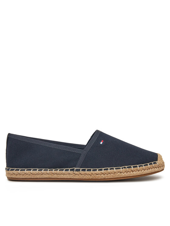 Tommy Hilfiger Espadrilky Flag Canvas Espadrille FW0FW08541 Tmavomodrá