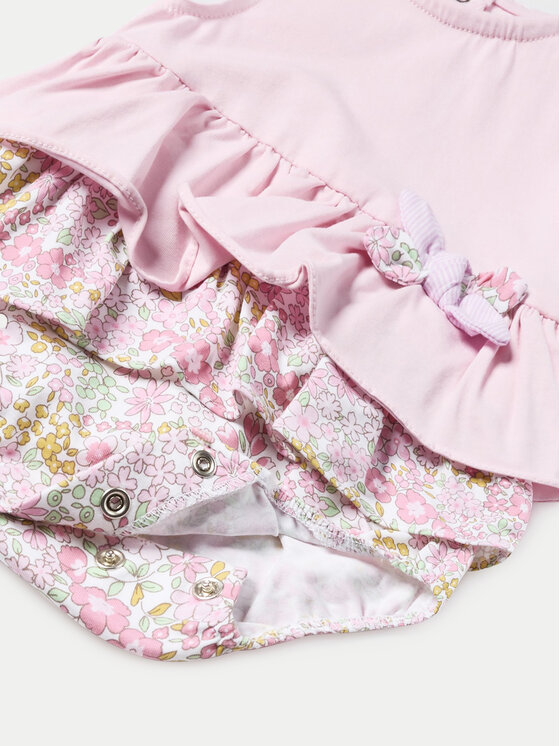 Mayoral Mayoral Set di 2 tutine romper 01606 Rosa Regular Fit
