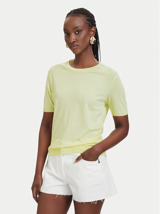 Patrizia Pepe Tricou 2M4542/J419-Y841 Galben Regular Fit
