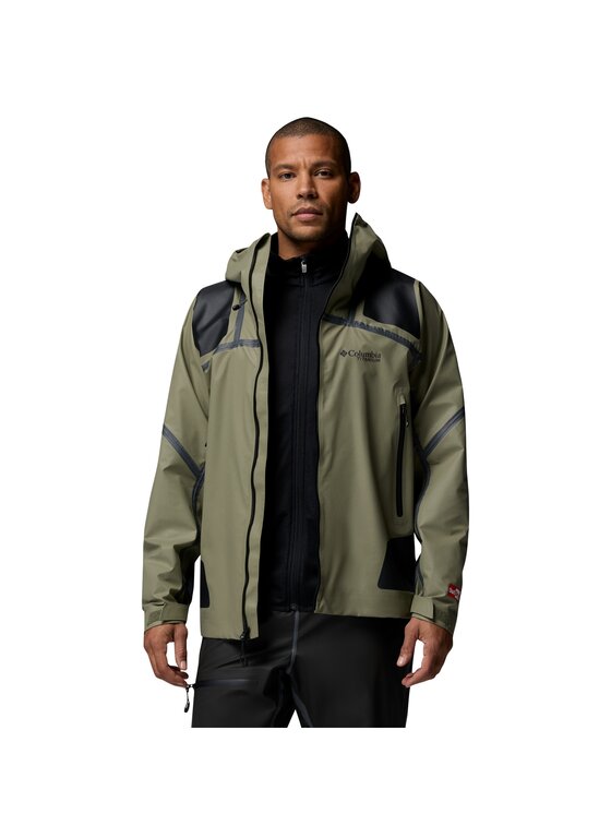Columbia Columbia Kurtka outdoor 212625 Zielony Regular Fit