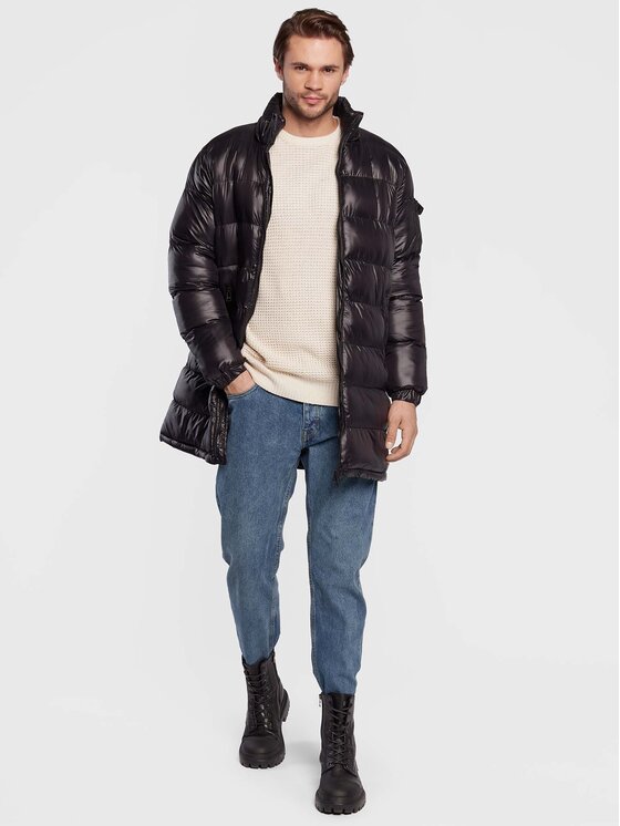 Brave Soul Brave Soul Зимова куртка MJK-JAREDLONG Чорний Regular Fit