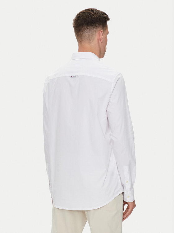 Tommy Jeans Tommy Jeans Camicia Entry DM0DM19519 Bianco Regular Fit