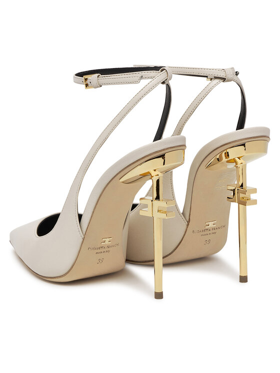 Elisabetta Franchi Elisabetta Franchi Обувки на ток SA-26B-51E2 Екрю