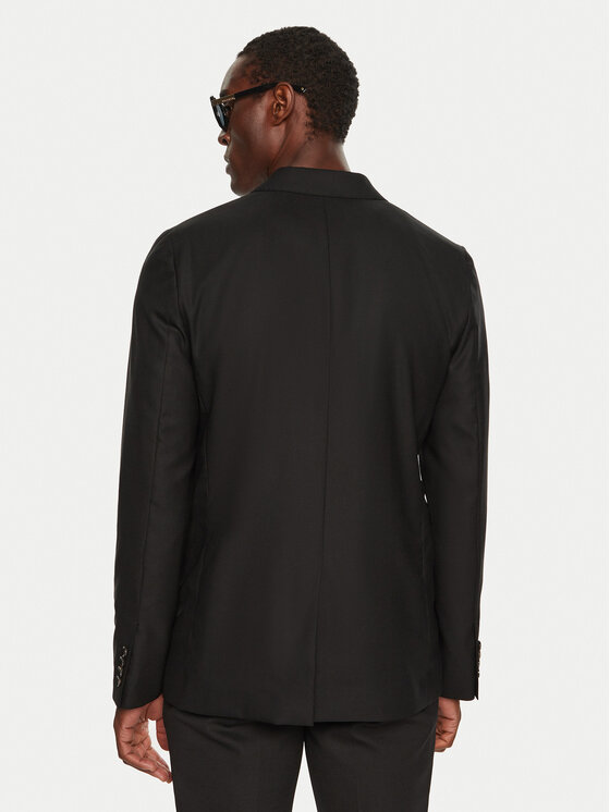 AMI PARIS AMI PARIS Sacou HBV008.WV0044 Negru Regular Fit