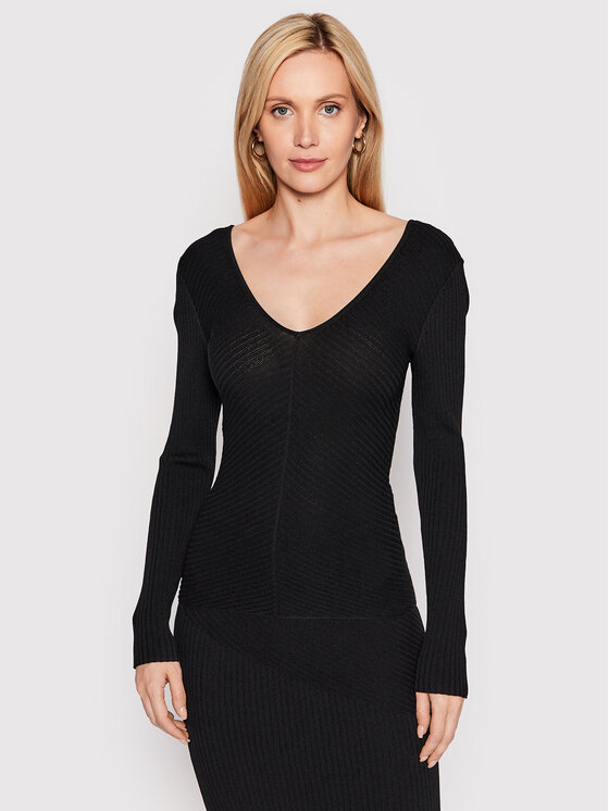 Maglione Iconic K20K204413 Nero Slim Fit